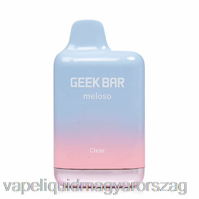 Geek Bar Meloso Max 9000 Eldobható átlátszó Vape Toll